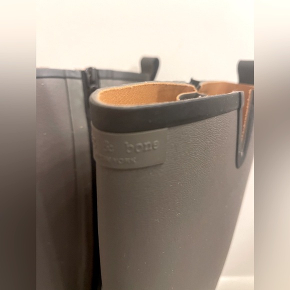 Rag & Bone Tall Riding Rain Boots - size 41 US 10.5 - Picture 6 of 7